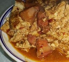Pressed Tofu with Braised Pork