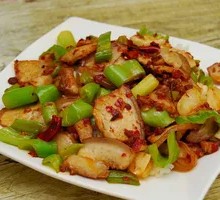Fried Pork with Tofu Skin Rice Bowl