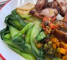 Roast Duck and Barbecue Pork Rice