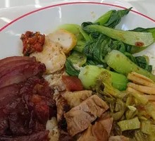 Lungjiang Pig Trotter and Char Siu Rice