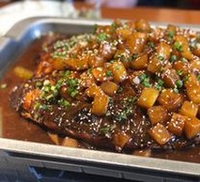 Sauce-Flavored Grilled Fish