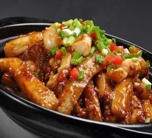 Sizzling Minced Pork with Eggplant