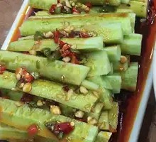 Sour Spicy Cucumber Strips