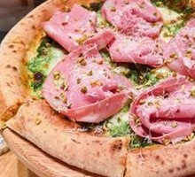 Signature Basil Pistachio Pizza