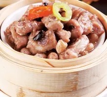 Steamed Pork Ribs with Fermented Black Beans