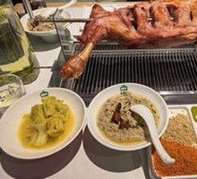Charcoal-Grilled Lamb Leg