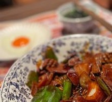 Stir-fried猪肝 and腰花 Noodles
