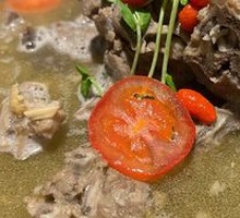 Traditional Beijing-style Lamb Spine Hot Pot