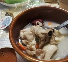 Clay Pot Chicken Soup with Matsutake Mushrooms