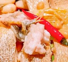 Stew Pot Puning Bean Sauce Baked Yellow Croaker