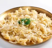 Sour Cabbage and Potato Strips