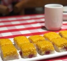 Yellow Millet Cold Cake