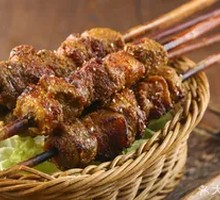 Lamb Skewers with Red Willow
