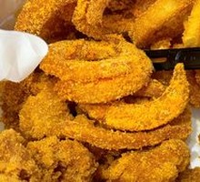 Yogurt Onion Fries (Large)