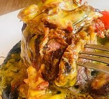 Waterfall Cheese Filet Mignon with Iberian Ham
