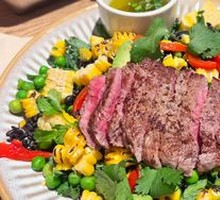 Vibrant Veggie Beef Salad