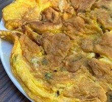 Pan-fried Egg with Greens