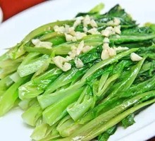 Garlic Stir-Fried Rapeseed Greens