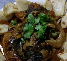 Fish Head with Flatbread