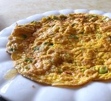 Pan-fried Egg with Greens
