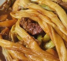 Fresh Pork Rib and Green Bean Stew