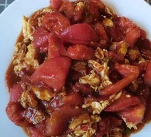 Scrambled Eggs with Tomatoes
