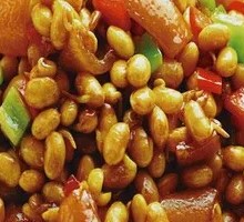 Stir-fried Pigskin with Soybeans