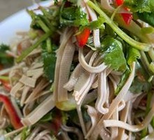 Cold Tofu Noodles Salad