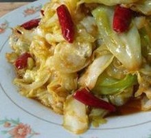 Stir-Fried Cabbage