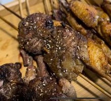 Charcoal-Grilled Skewers