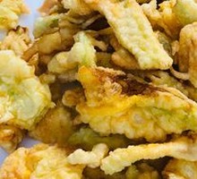Fried Pumpkin Blossoms