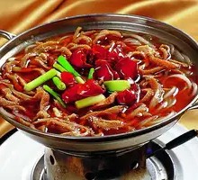 Hot Pot with Lamb Tripe