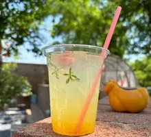 Plum Pineapple Sparkling Water