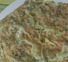 Fiddlehead Fern and Egg Pancake