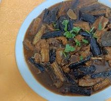 Fried Fish Strips with Eggplant