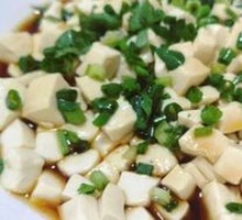 Tofu with Green Onion