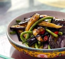 Eggplant with Long Beans