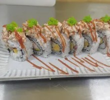 Pan-Seared Salmon Hand Roll