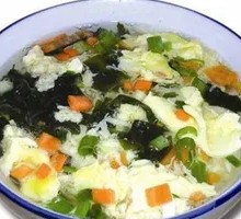 Seaweed and Egg Soup