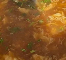 Sour Spicy Egg Flower Soup