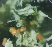 Seaweed and Egg Soup