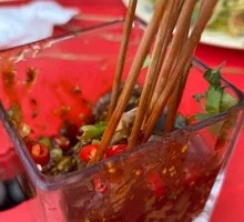 Signature Cold Chicken Gizzard Skewers