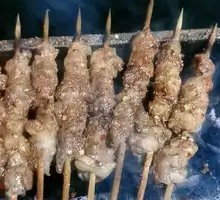 Charcoal-Grilled Lamb Tendons