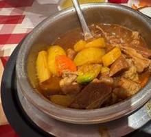 Beef Shank with Potatoes and Carrots