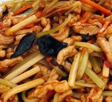 Vegetarian Fish-Flavored Shredded Pork