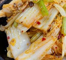 Spicy Pot-Braised Baby Bok Choy