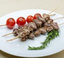 Braised Chicken Hearts
