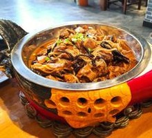 Chicken Stewed with Mushrooms