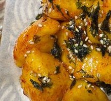 Yunnan Potatoes with Crispy Rice Cake