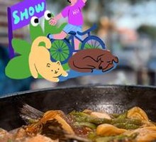 Stir-fried Pork Ribs with Cornbread in Iron Pot